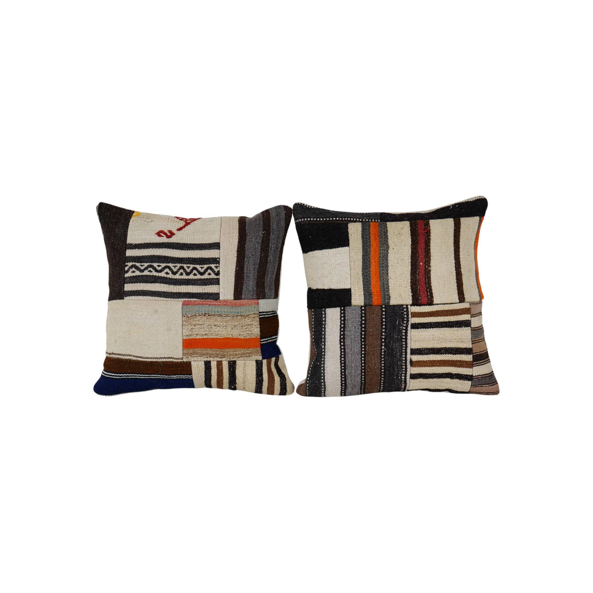 Patchwork Kırlent Kılıfı 2'li Set 50 x 50 cm
