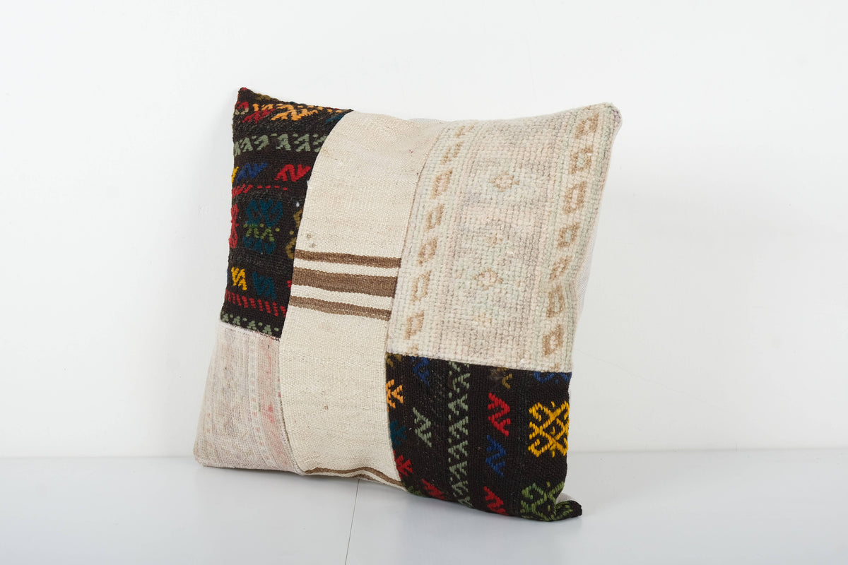 Patchwork Kırlent Kılıfı 46 x 50 cm