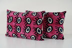 İpek Ikat Kadife Kırlent Kılıfı 2'li Set 40 x 60 cm