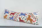 At Desenli Suzani Kırlent Kılıfı 45 x 150 cm