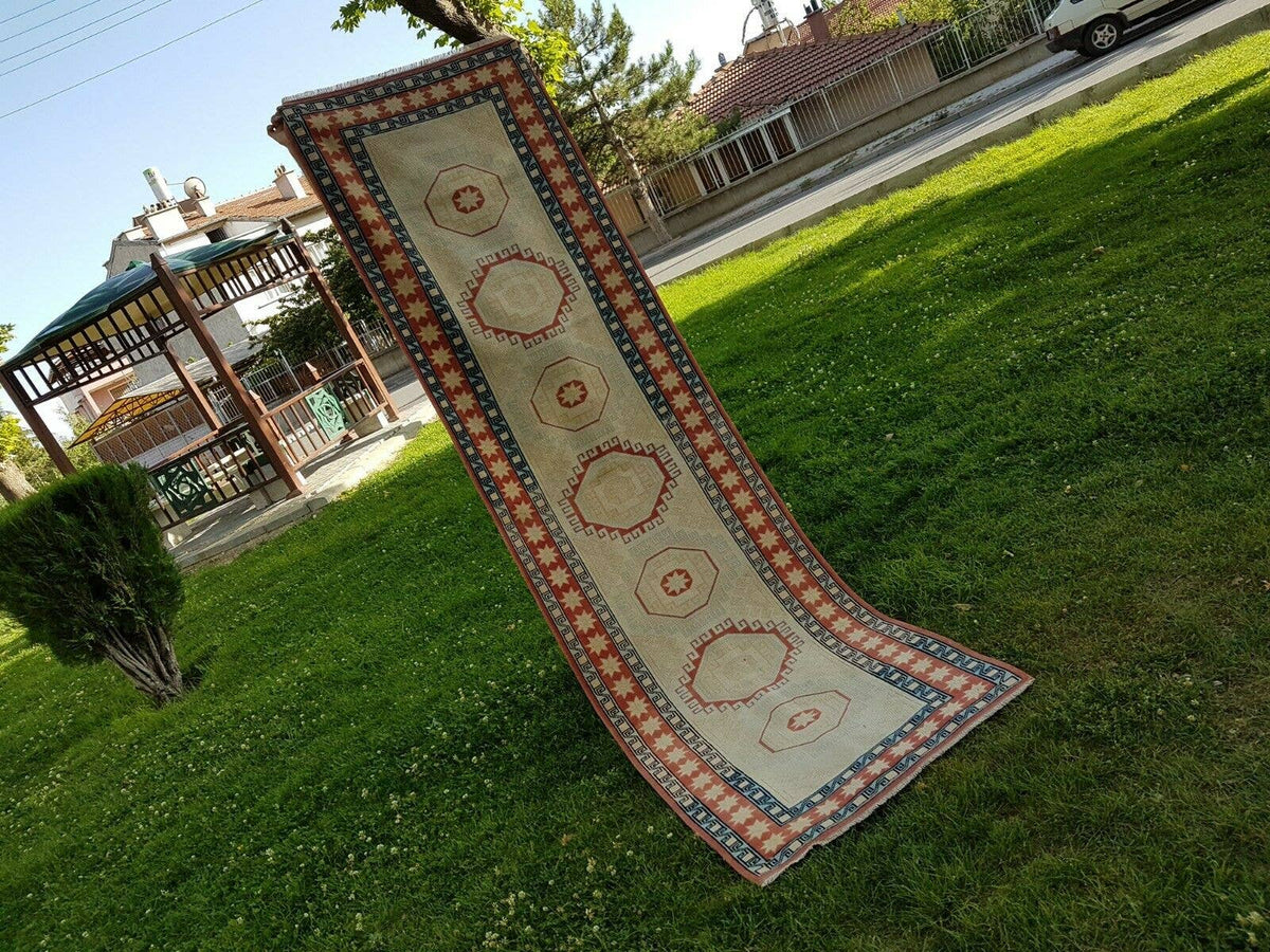 Vintage Uşak Yolluk 85 x 281 cm