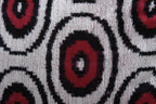 İpek Ikat Kadife Kırlent Kılıfı 2'li Set 46 x 47 cm