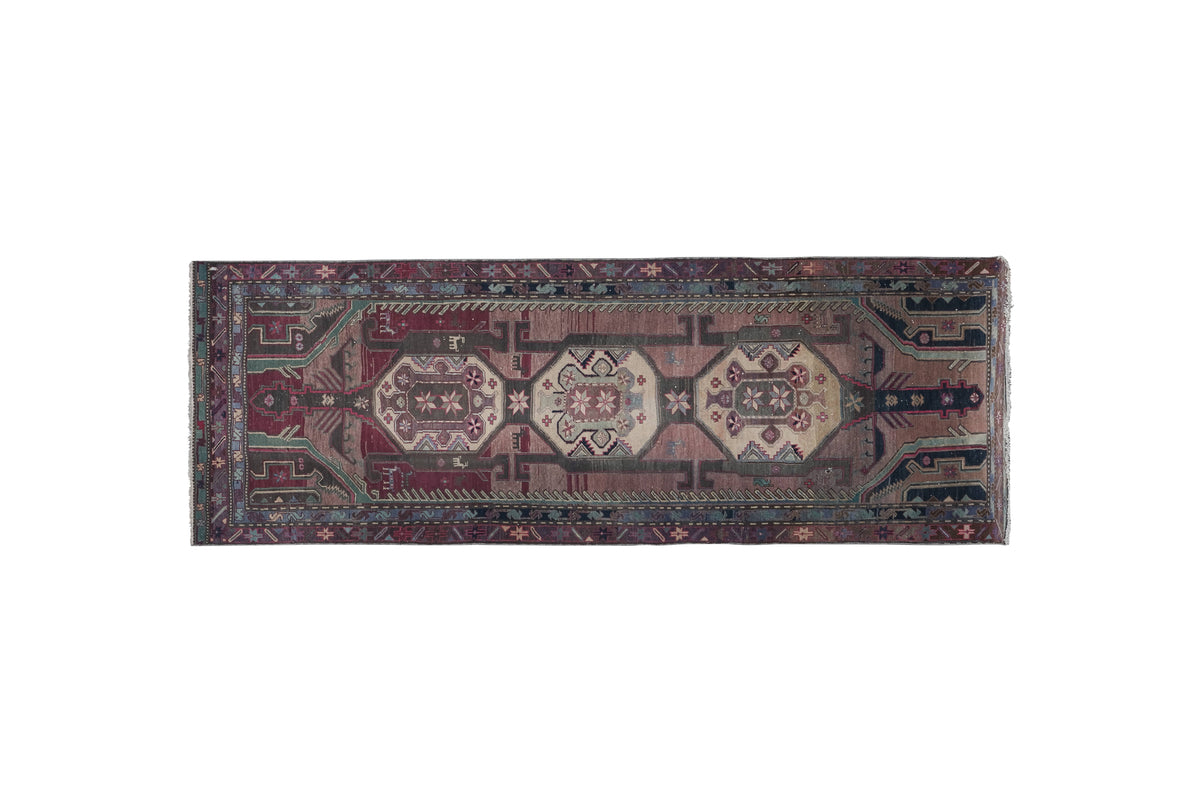 Vintage Kafkas Halı Yolluk 118 x 322 cm