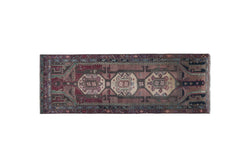 Vintage Kafkas Halı Yolluk 118 x 322 cm