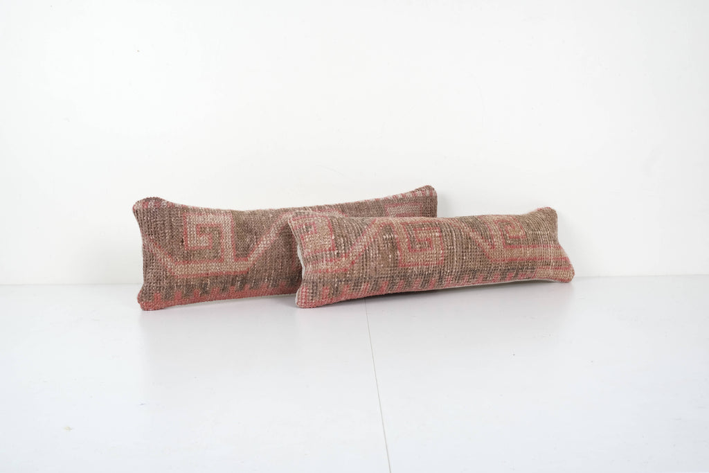 Halı Kırlent Kılıfı 2'li Set 16 x 60 cm