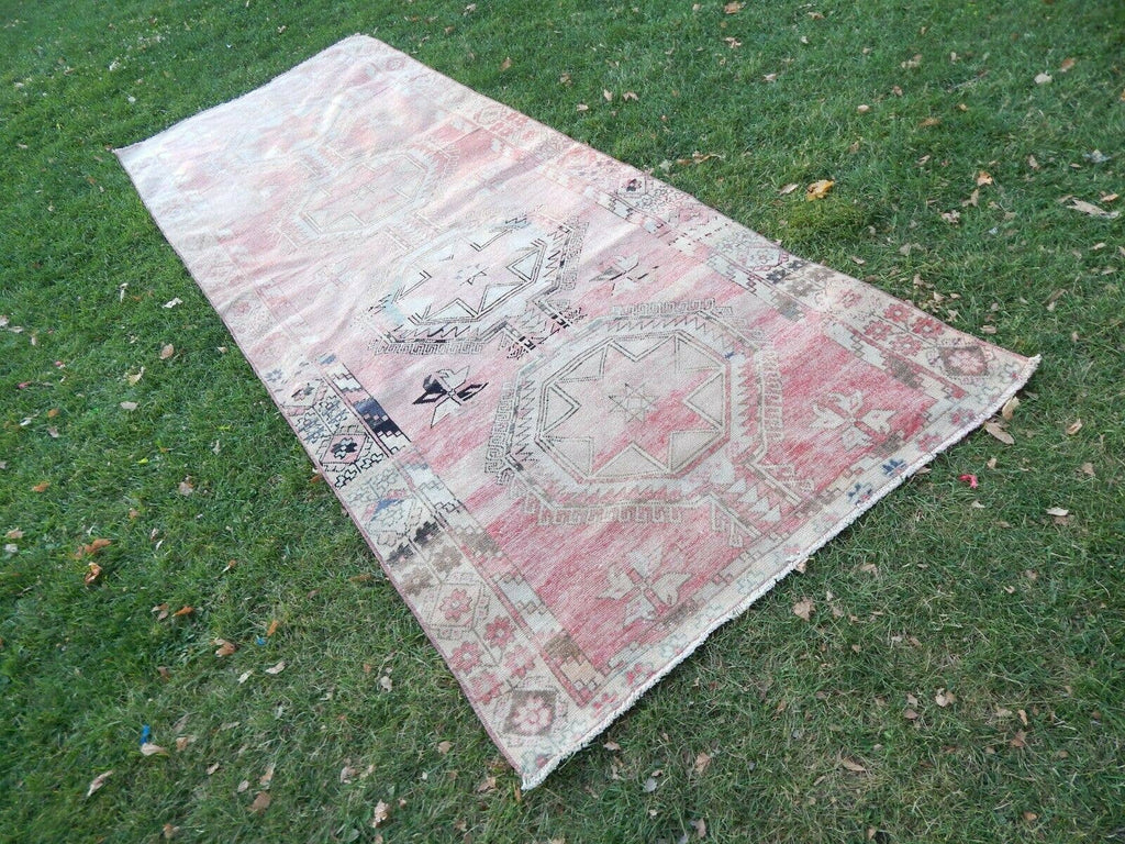 Vintage Uşak Yolluk 137 x 363 cm