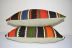 Kilim Kırlent Kılıfı 2'li Set 45 x 60 cm