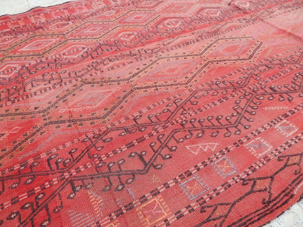 Vintage Konya Kilim Yolluk 116 x 353 cm