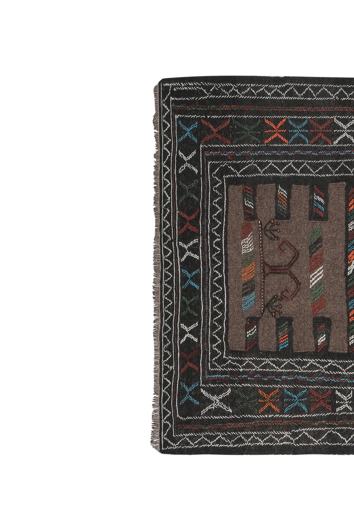 Vintage Sumak Kilim 112 x 190 cm
