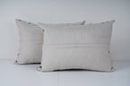 Özbek Baskılı Kırlent Kılıfı 2'li Set 40 x 55 cm