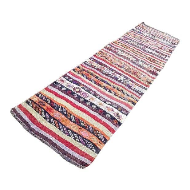 Vintage Kilim Yolluk 79 x 295 cm