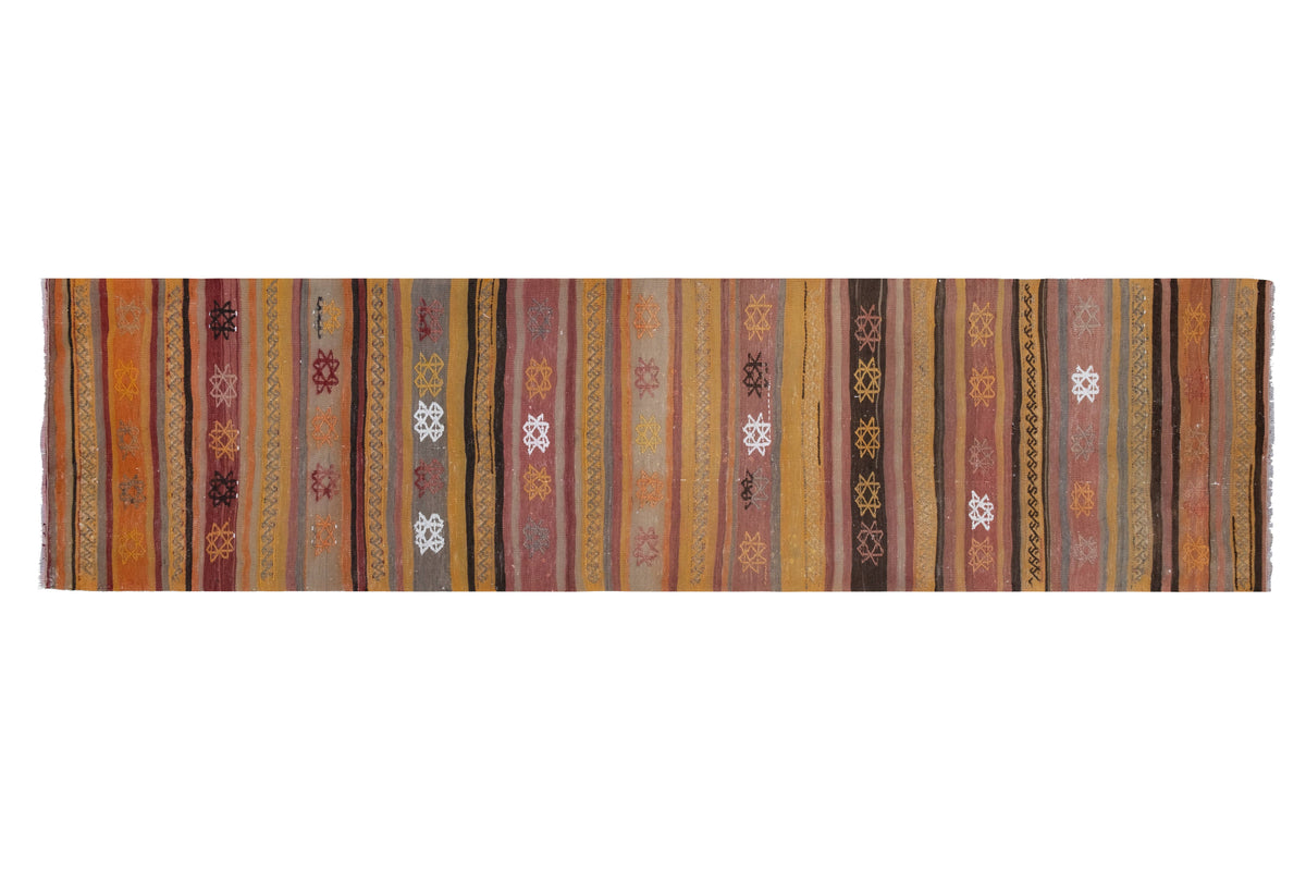 Vintage Kilim Yolluk 68 x 268 cm