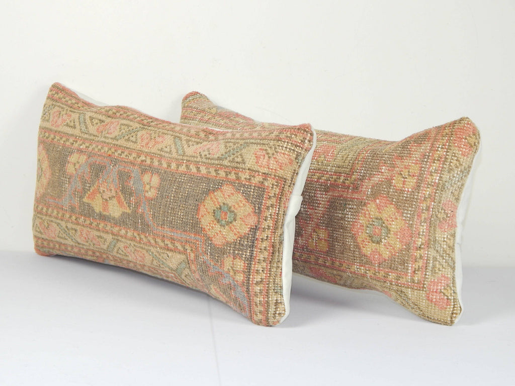 Halı Kırlent Kılıfı 2'li Set 27 x 56 cm