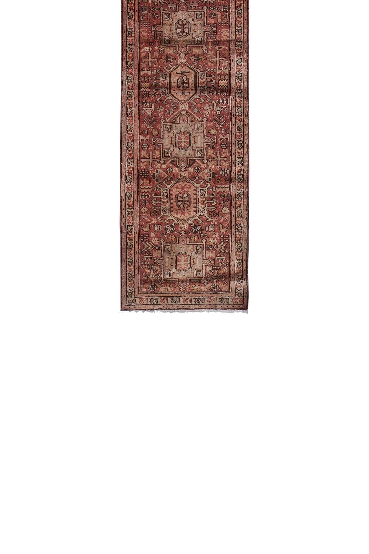 Vintage Kafkas Halı Yolluk 84 x 388 cm