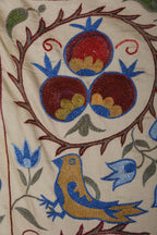 Kuş Desenli Suzani Yolluk 54 x 187 cm