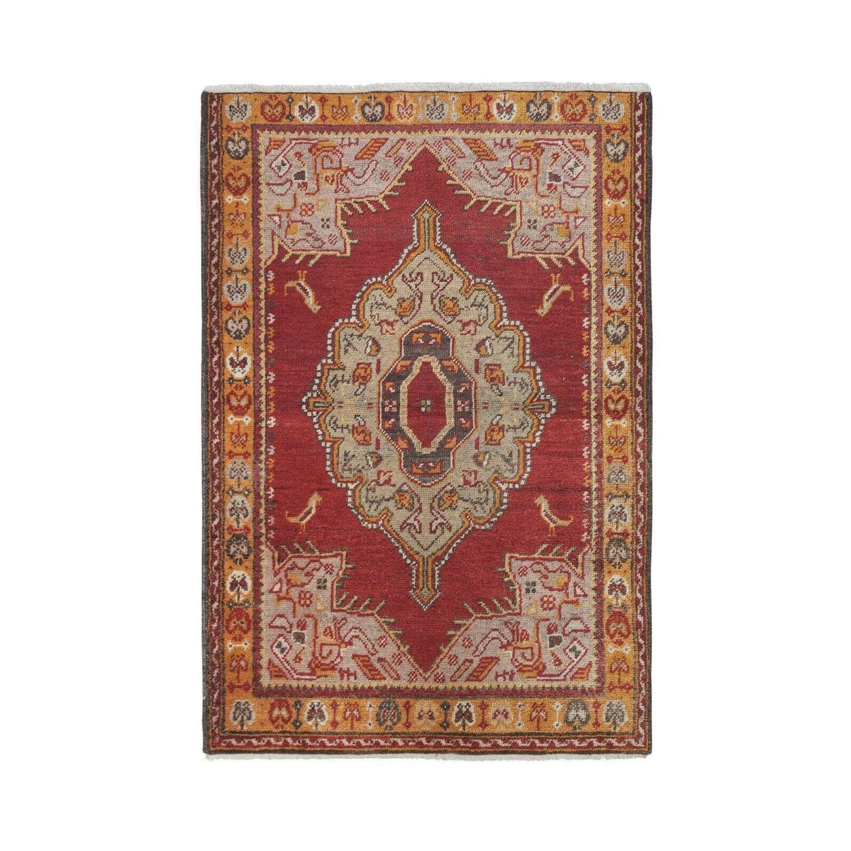 Vintage Türk Halı 92 x 133 cm