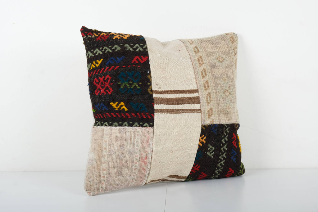 Patchwork Kırlent Kılıfı 46 x 50 cm