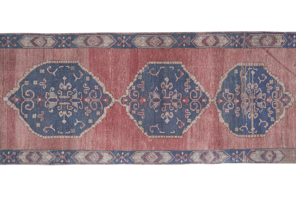 Vintage Türk Halı Yolluk 101 x 262 cm