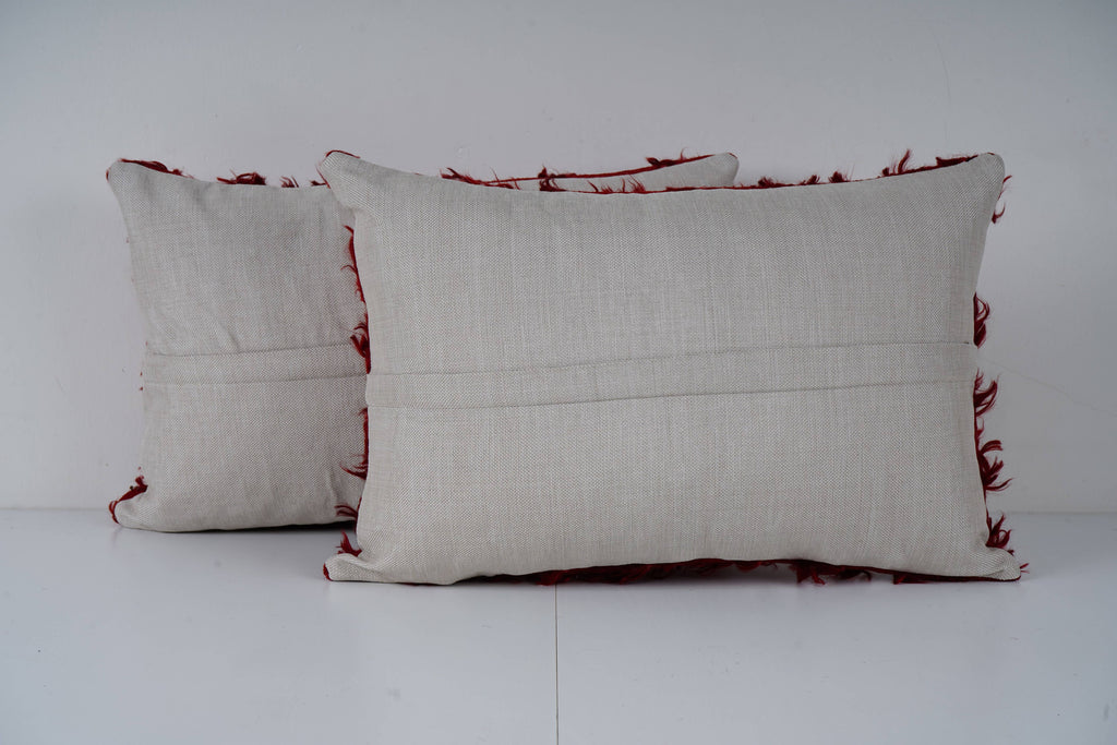 Türk Kilim Kırlent Kılıfı 2'li Set 34 x 50 cm