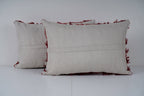 Türk Kilim Kırlent Kılıfı 2'li Set 34 x 50 cm