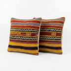 Kilim Kırlent Kılıfı 2'li Set 50 x 50 cm