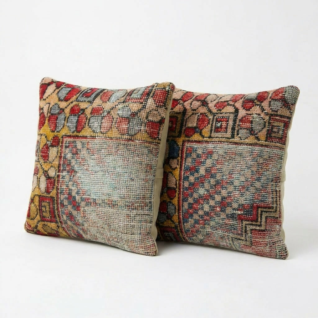 Kilim Kırlent Kılıfı 2'li Set 43 x 45 cm