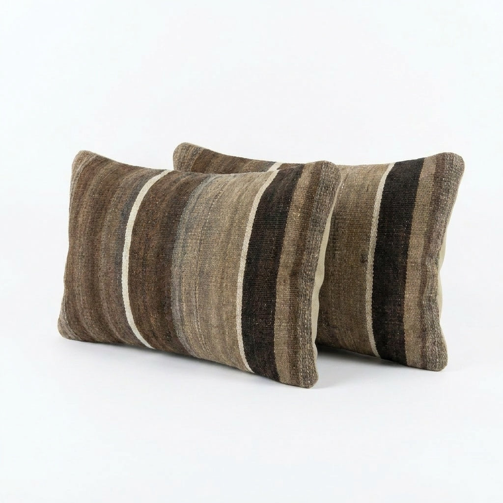 Kilim Kırlent Kılıfı 2'li Set 28 x 50 cm
