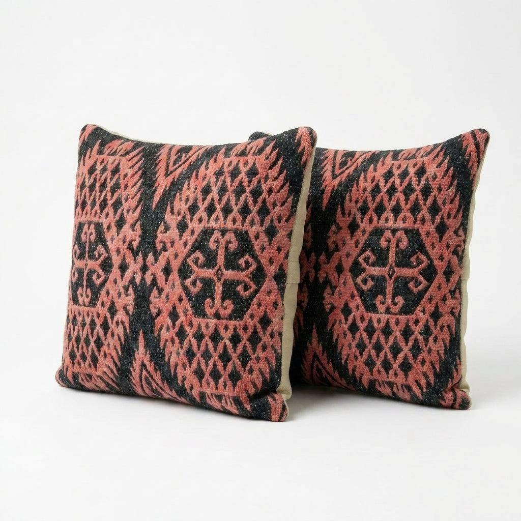 Kilim Kırlent Kılıfı 2'li Set 39 x 41 cm