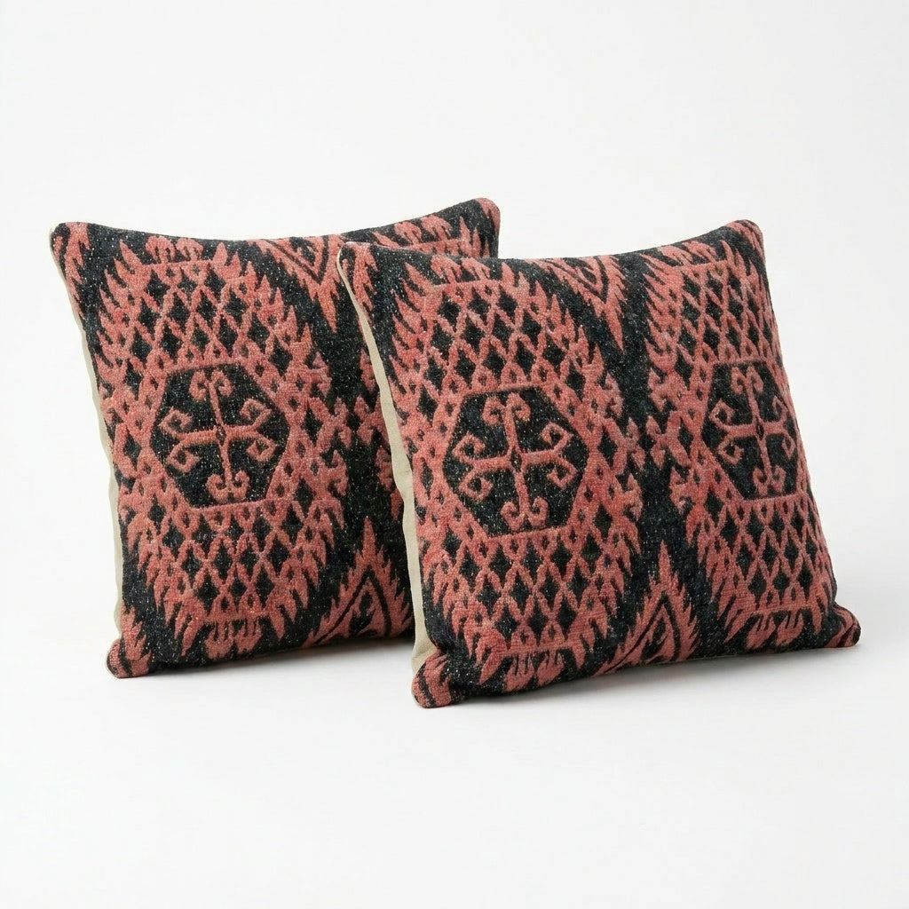 Kilim Kırlent Kılıfı 2'li Set 39 x 41 cm