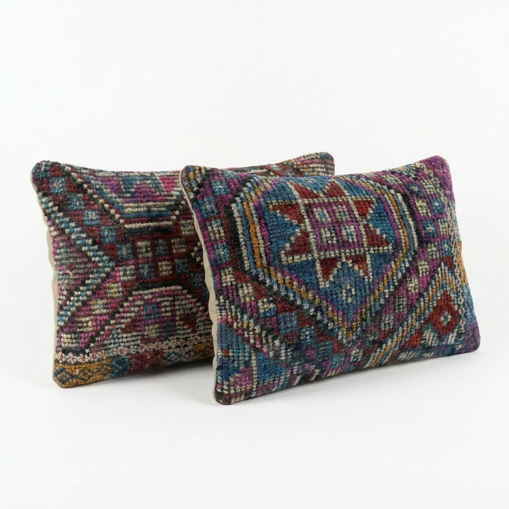 Kilim Kırlent Kılıfı 2'li Set 35 x 52 cm