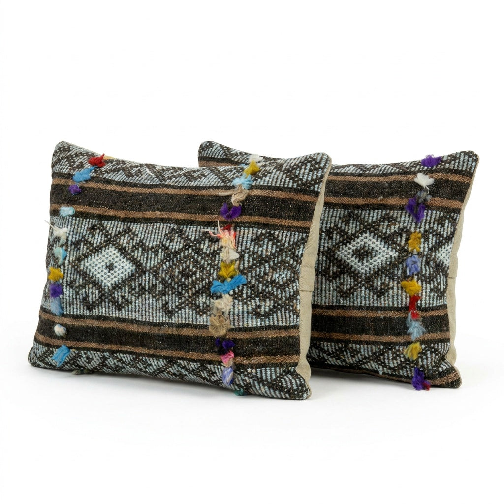 Kilim Kırlent Kılıfı 2'li Set 35 x 50 cm