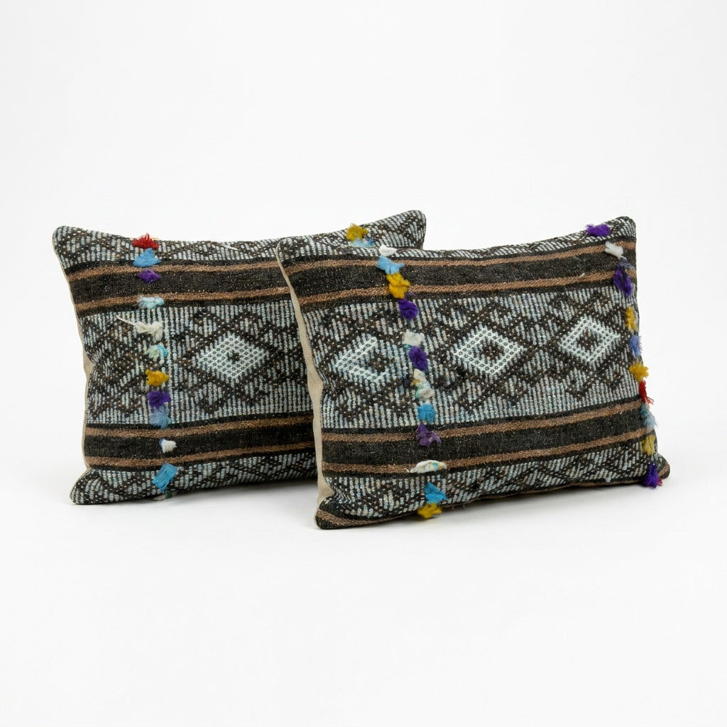 Kilim Kırlent Kılıfı 2'li Set 35 x 50 cm