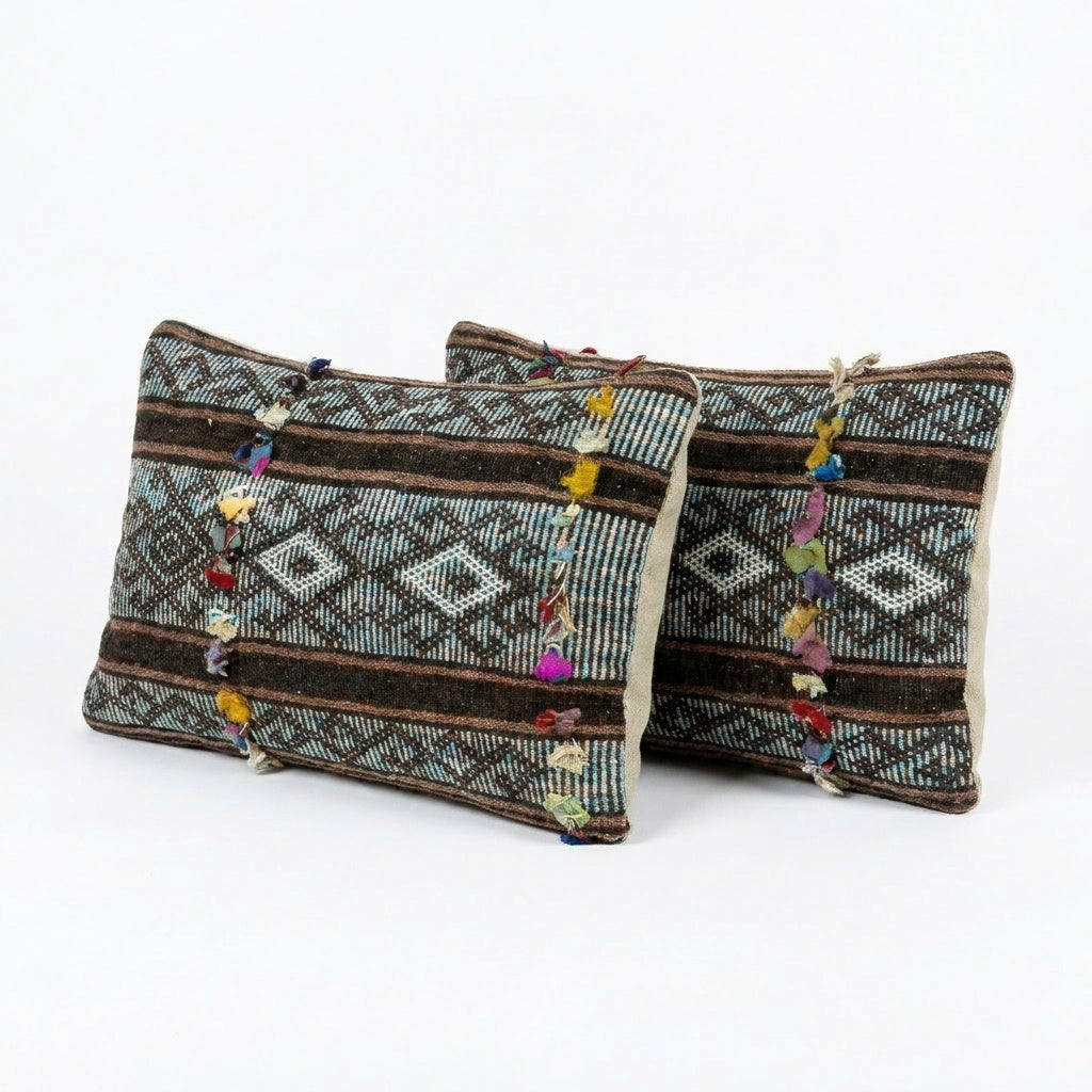 Kilim Kırlent Kılıfı 2'li Set 39 x 60 cm