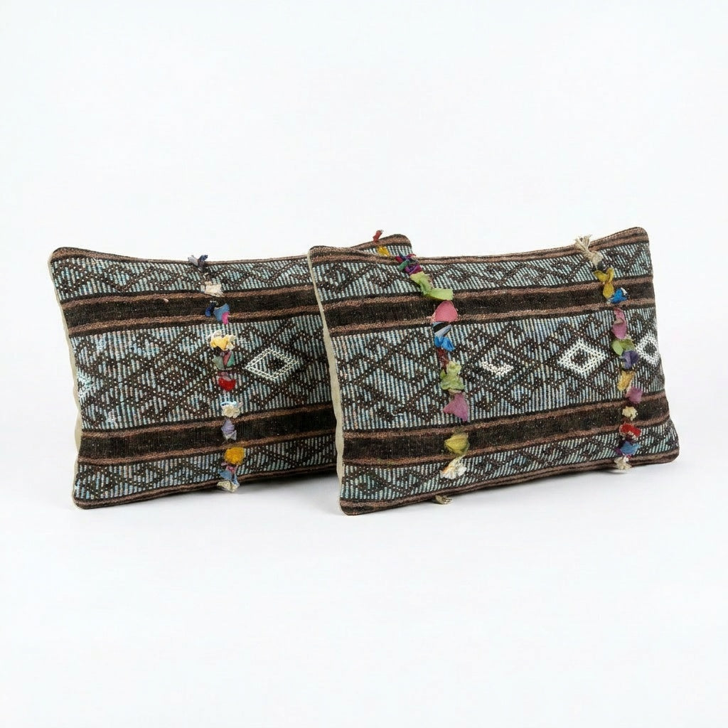 Kilim Kırlent Kılıfı 2'li Set 39 x 60 cm