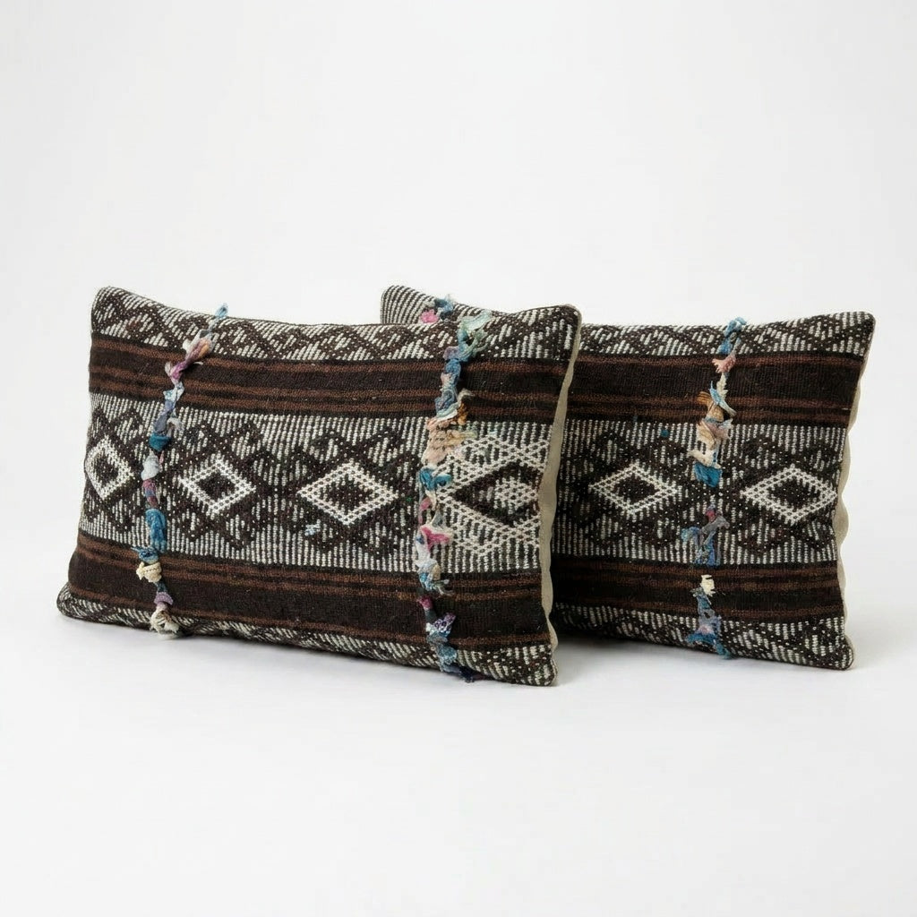 Kilim Kırlent Kılıfı 2'li Set 36 x 52 cm