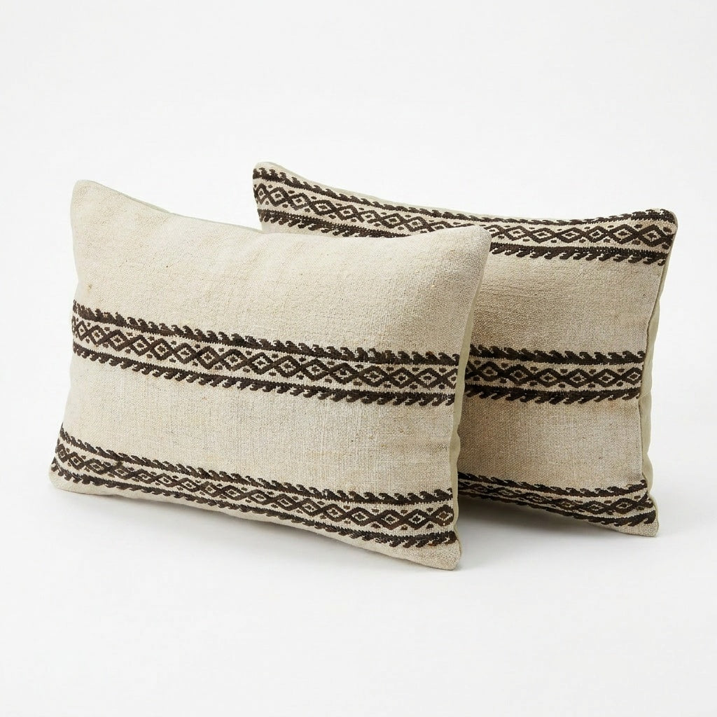 Kilim Kırlent Kılıfı 2'li Set 36 x 51 cm