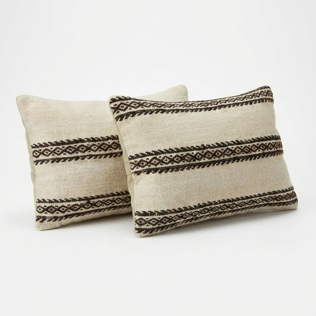 Kilim Kırlent Kılıfı 2'li Set 36 x 51 cm