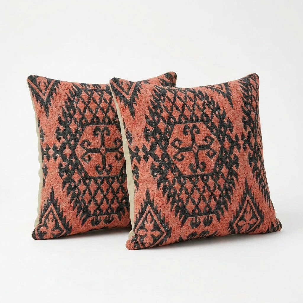 Kilim Kırlent Kılıfı 2'li Set 40 x 40 cm