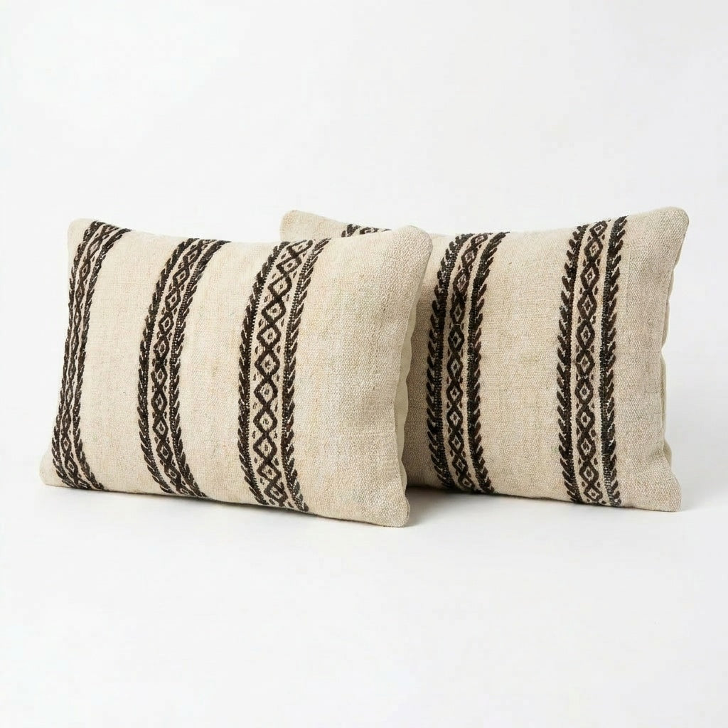 Kilim Kırlent Kılıfı 2'li Set 35 x 50 cm