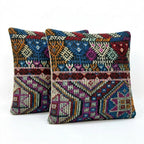 Kilim Kırlent Kılıfı 2'li Set 49 x 50 cm