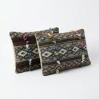 Kilim Kırlent Kılıfı 2'li Set 39 x 62 cm