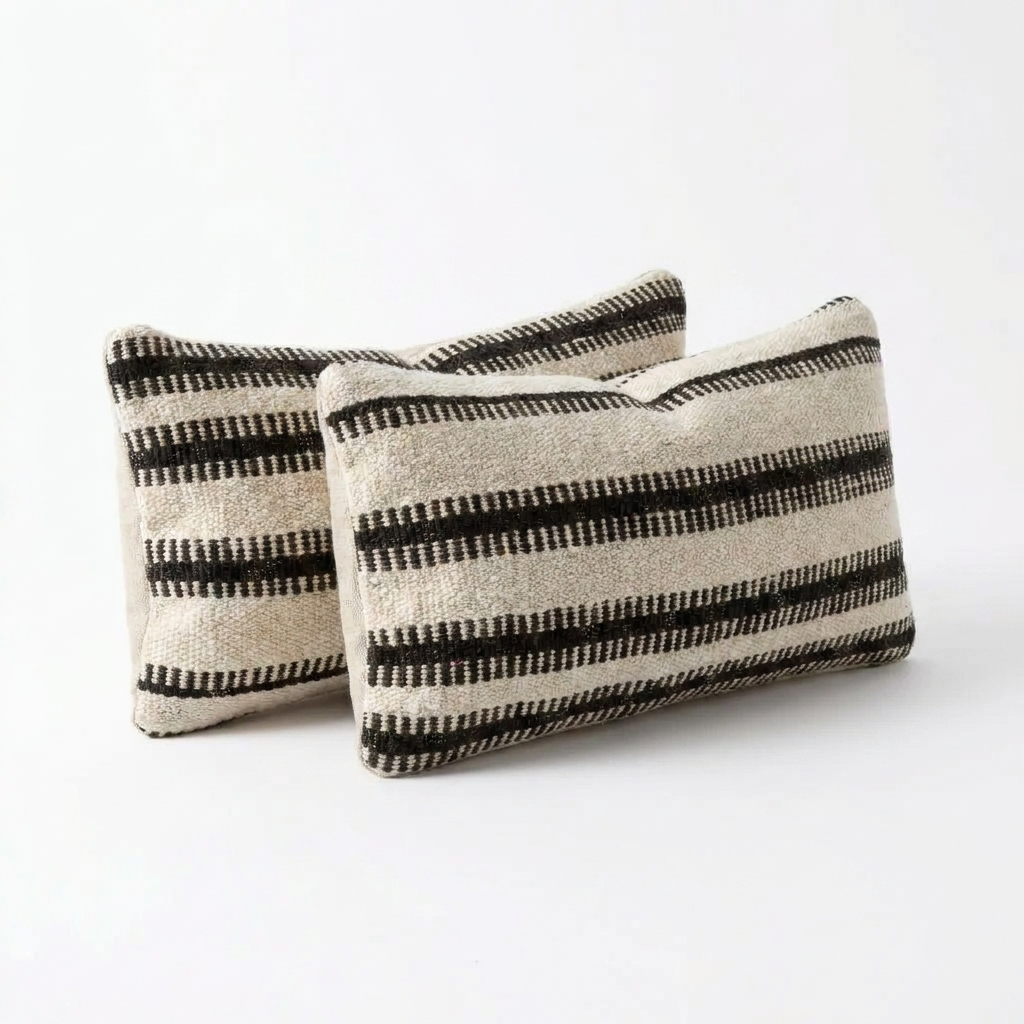 Kilim Kırlent Kılıfı 2'li Set 25 x 52 cm
