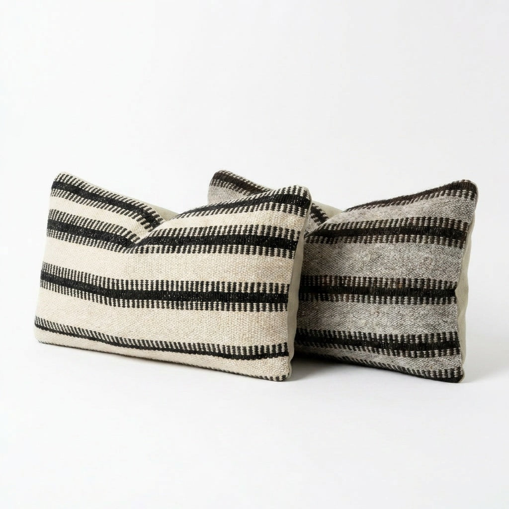 Kilim Kırlent Kılıfı 2'li Set 25 x 52 cm