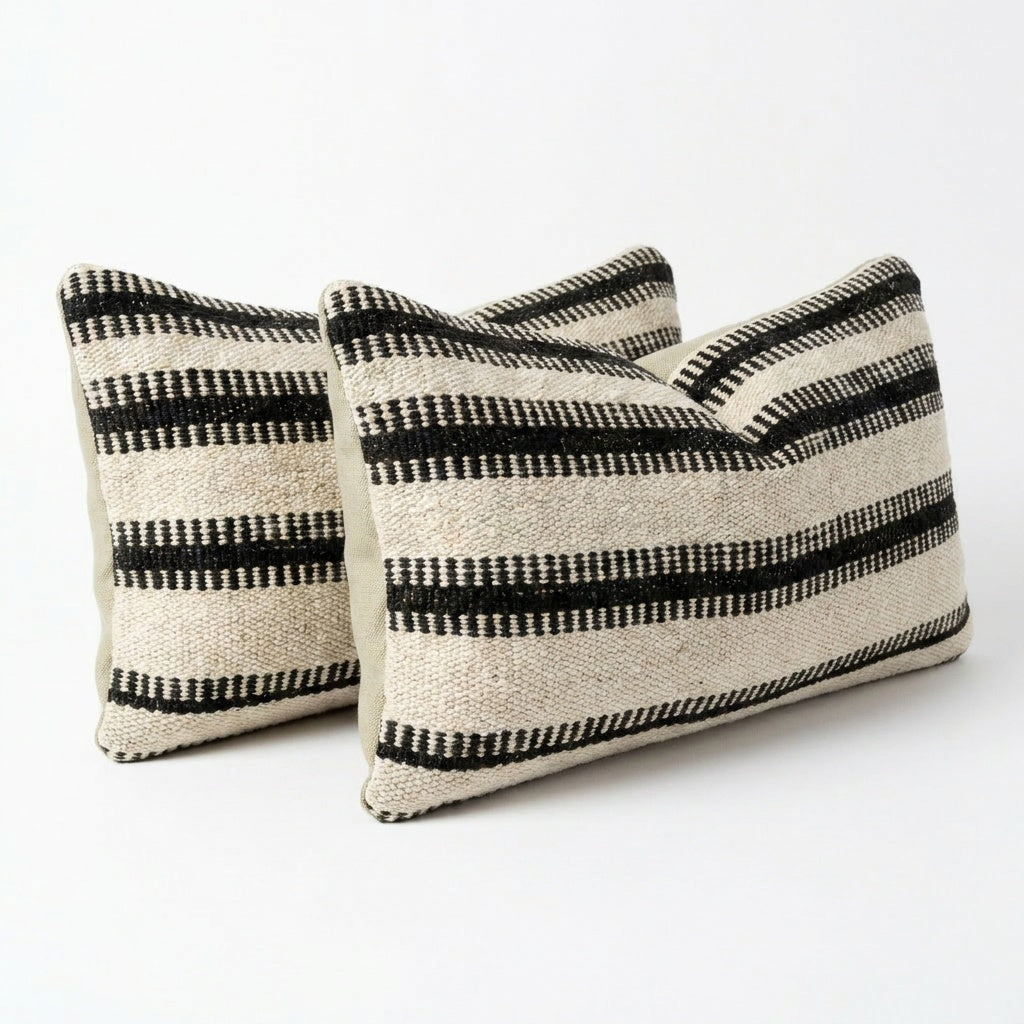 Kilim Kırlent Kılıfı 2'li Set 25 x 52 cm