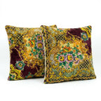 Türk Kadife Kırlent Kılıfı 2'li Set 51 x 51 cm