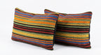Türk Kilim Kırlent Kılıfı 2'li Set 36 x 50 cm