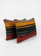 Türk Kilim Kırlent Kılıfı 2'li Set 36 x 50 cm