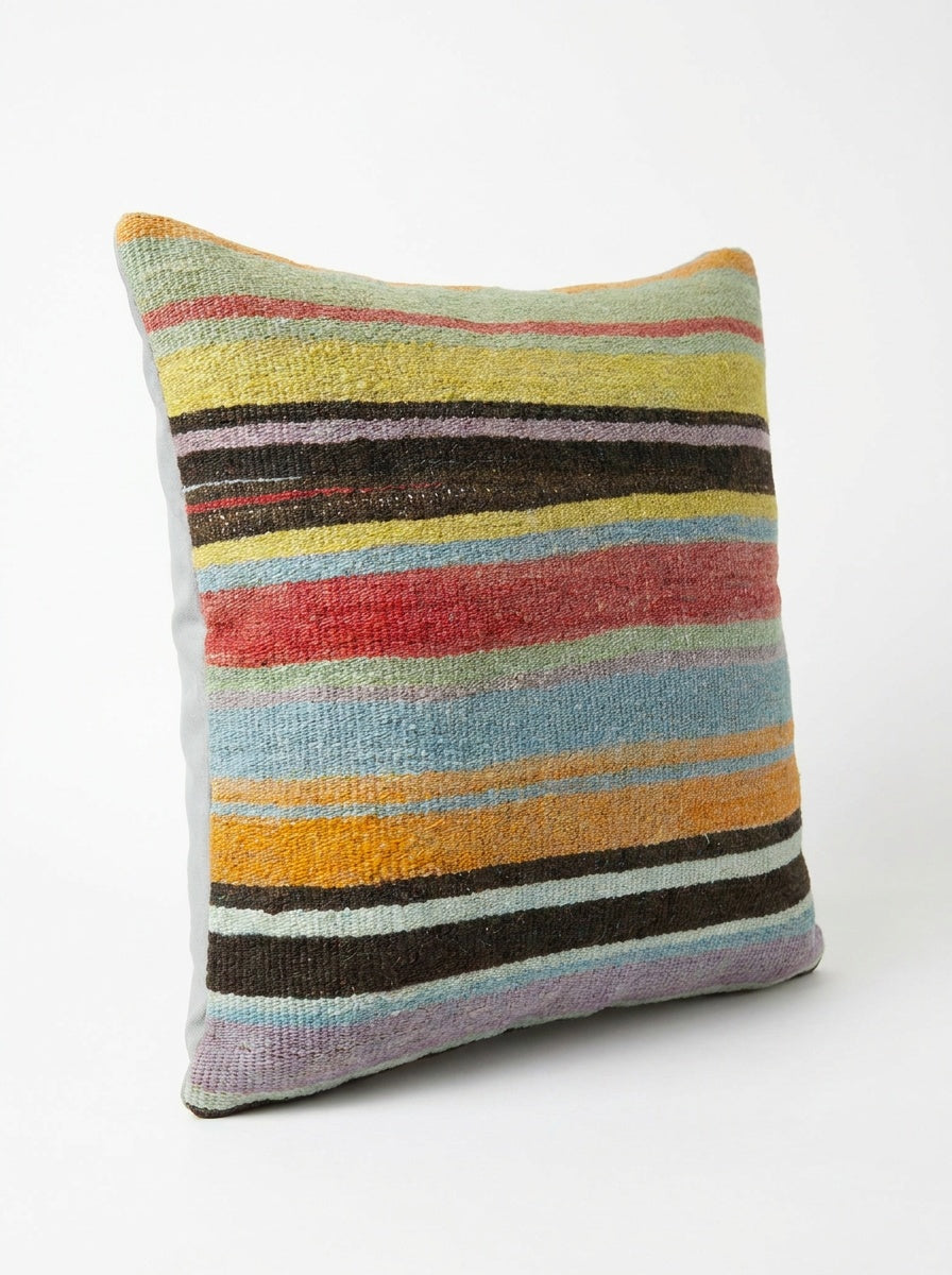 Türk Kilim Kırlent Kılıfı 40 x 40 cm