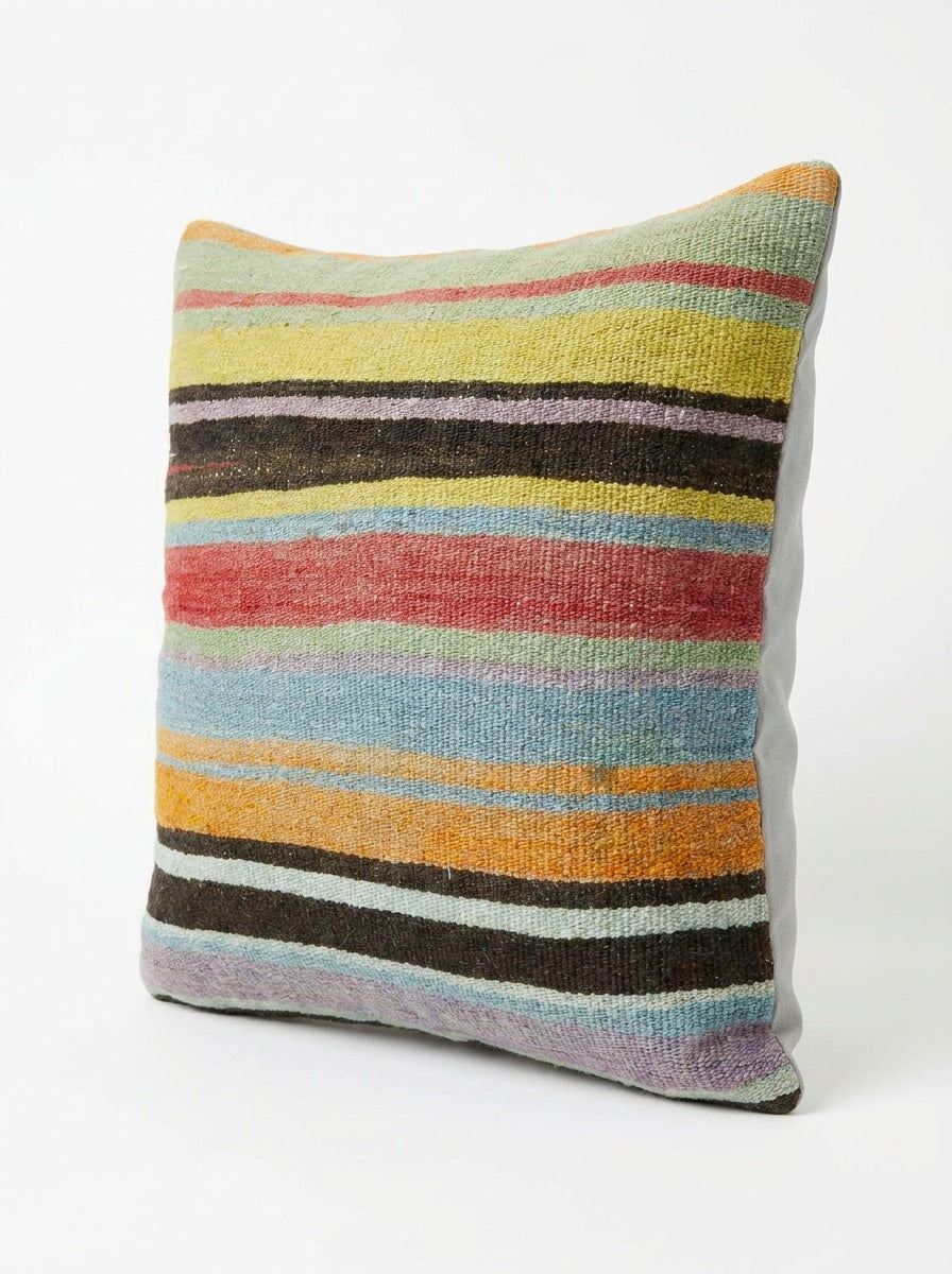 Türk Kilim Kırlent Kılıfı 40 x 40 cm