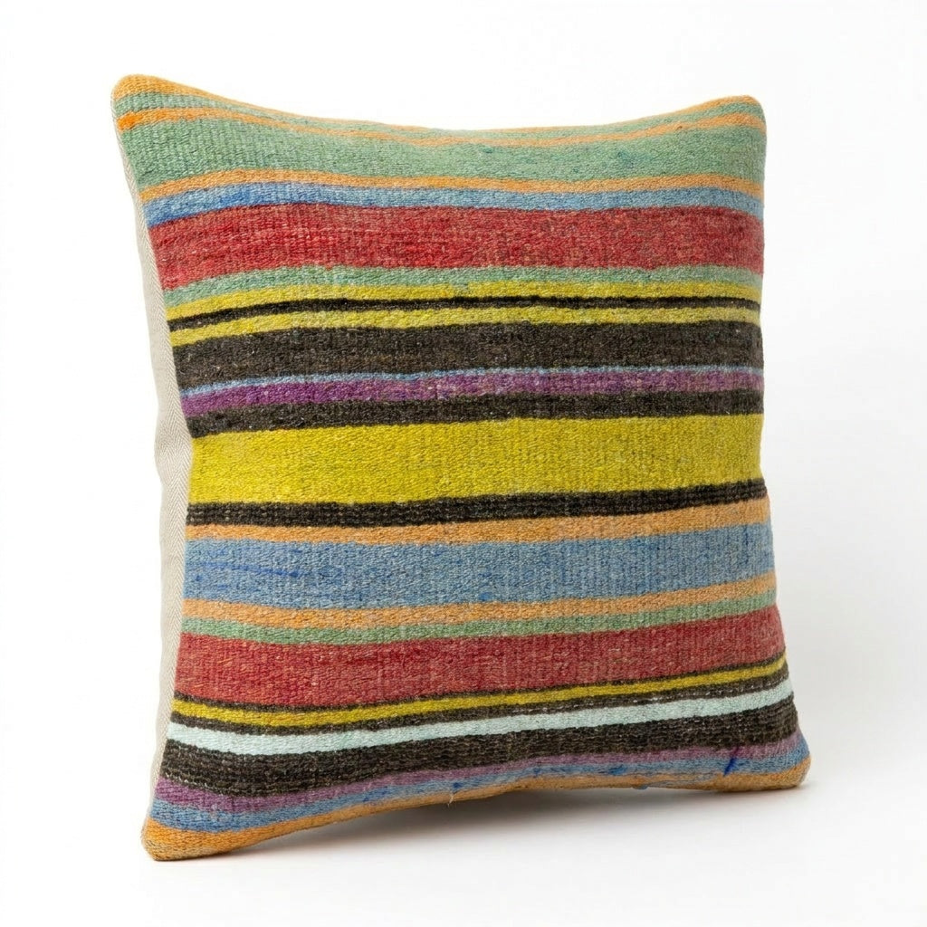 Türk Kilim Kırlent Kılıfı 40 x 40 cm